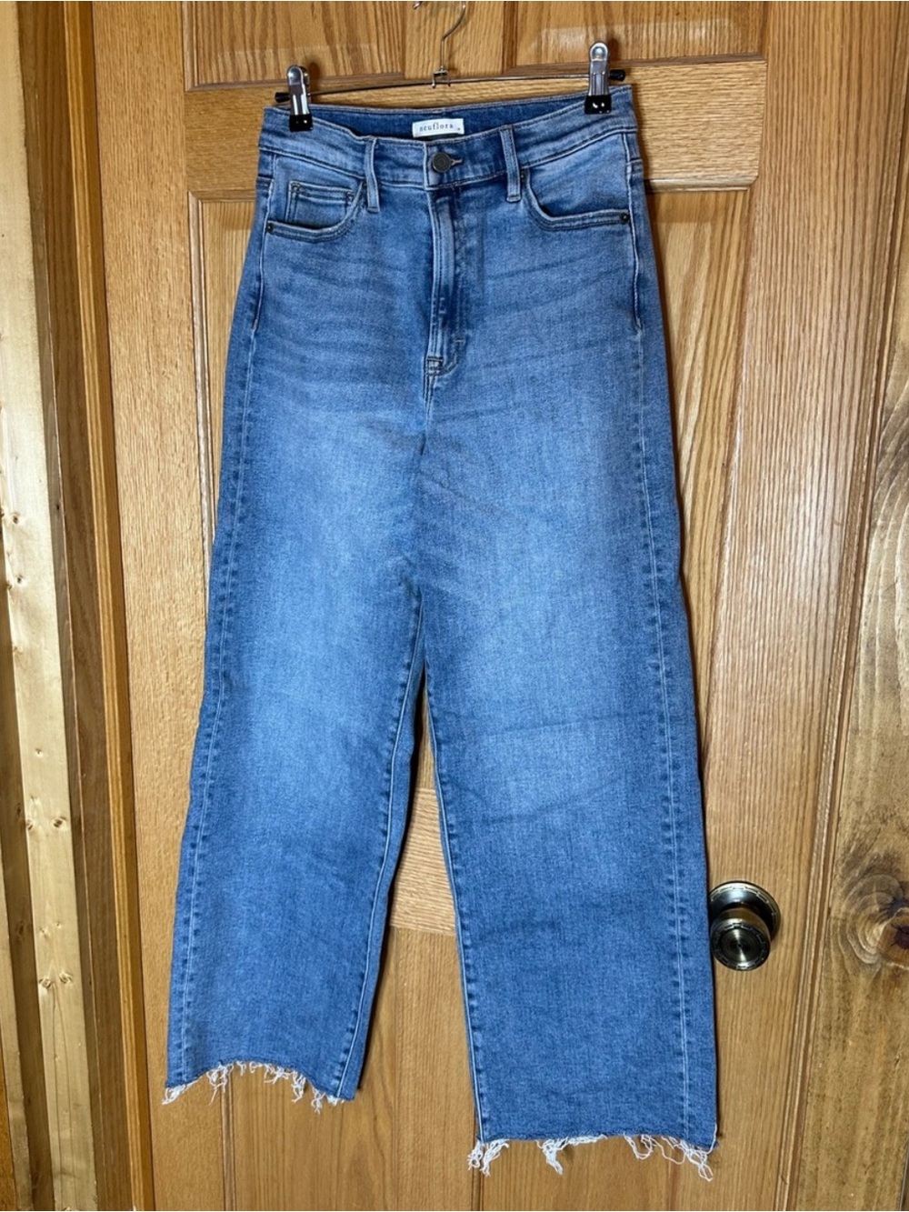 Neuflora Palmer jeans style NF9135D-ML nwot size 29 raw hem